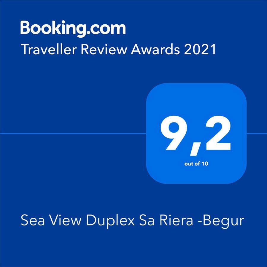 Appartamento La Vie En Rouge Sa Riera Duplex, Private Parking Begur Esterno foto