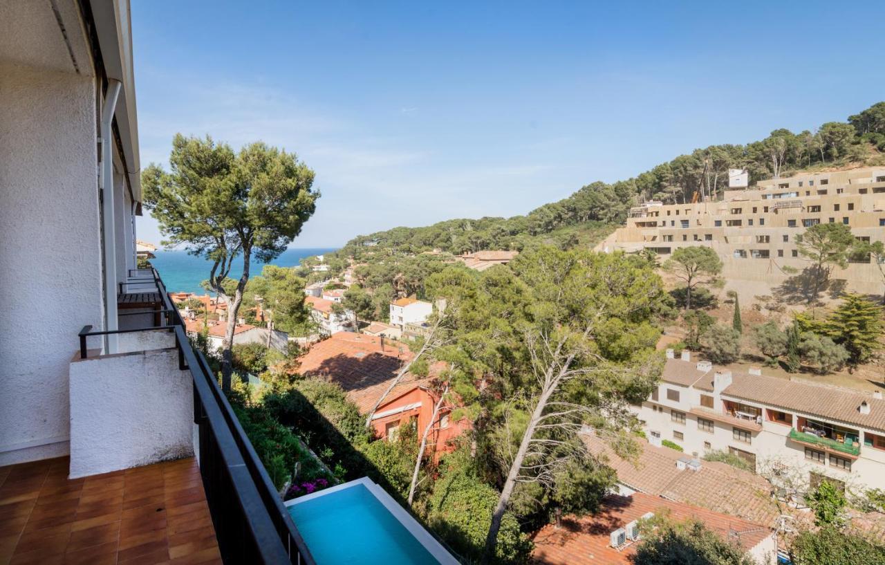 Appartamento La Vie En Rouge Sa Riera Duplex, Private Parking Begur Esterno foto
