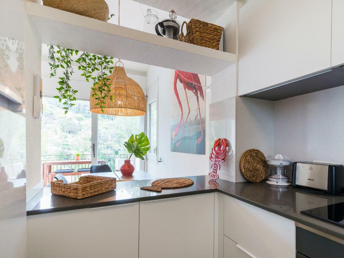 Appartamento La Vie En Rouge Sa Riera Duplex, Private Parking Begur Esterno foto